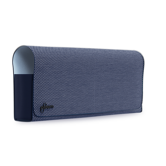 Modré textilné puzdro Blue na Ploom X Advanced a Camel náplne